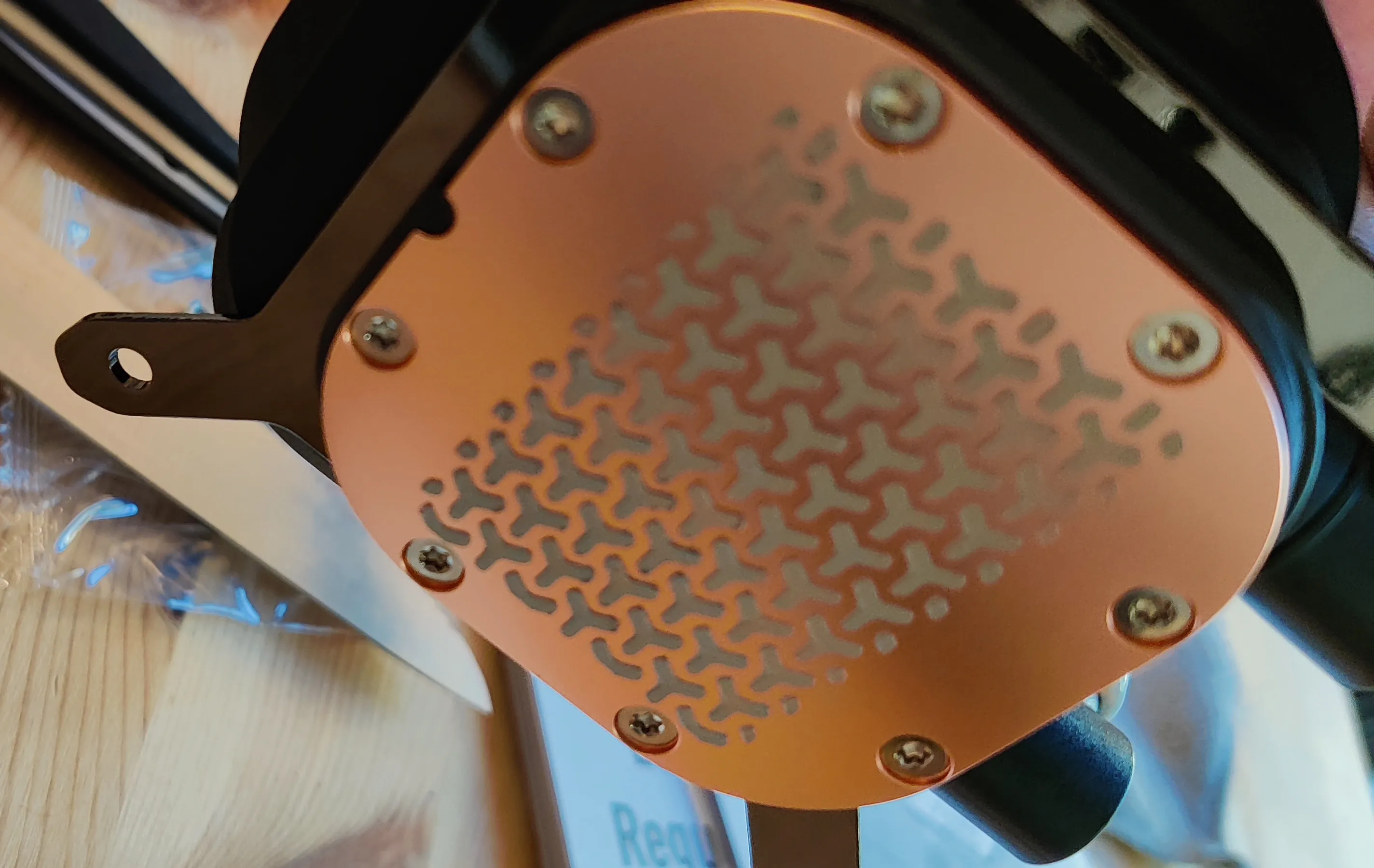 Thermal paste pre-applied to an all-in-one cooler